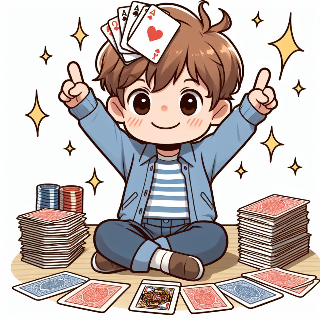 un enfant gagne